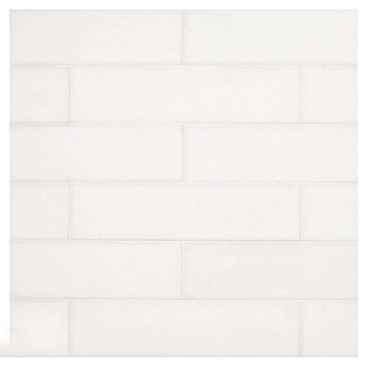 Celestial White 2x8 Polished/Honed Marble Subway Tile