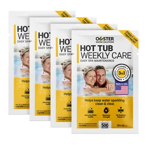Ouster Hot Tub Weekly Care - 3-in-1 Cleaner, Conditioner & Clarifier - Hot Tub Maintenance for Crystal Clear and Clean Water