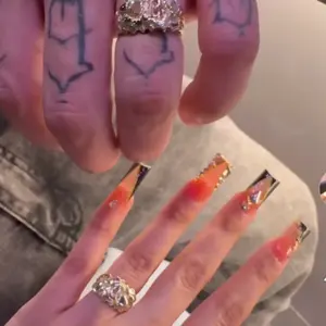 14k Gold Initial Nugget Individual Ring (Yellow Gold Ring With Initial)