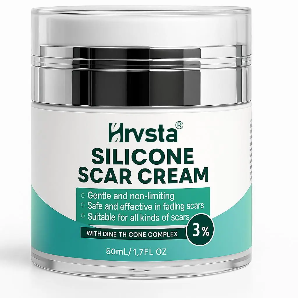Silicone Scar Removal Cream with Retinol - Advanced Moisturizing, Firming Anti-Scar Treatment, Hydrating Anti-Aging Cream for Face & Body - 50ML/1.7 FL OZ