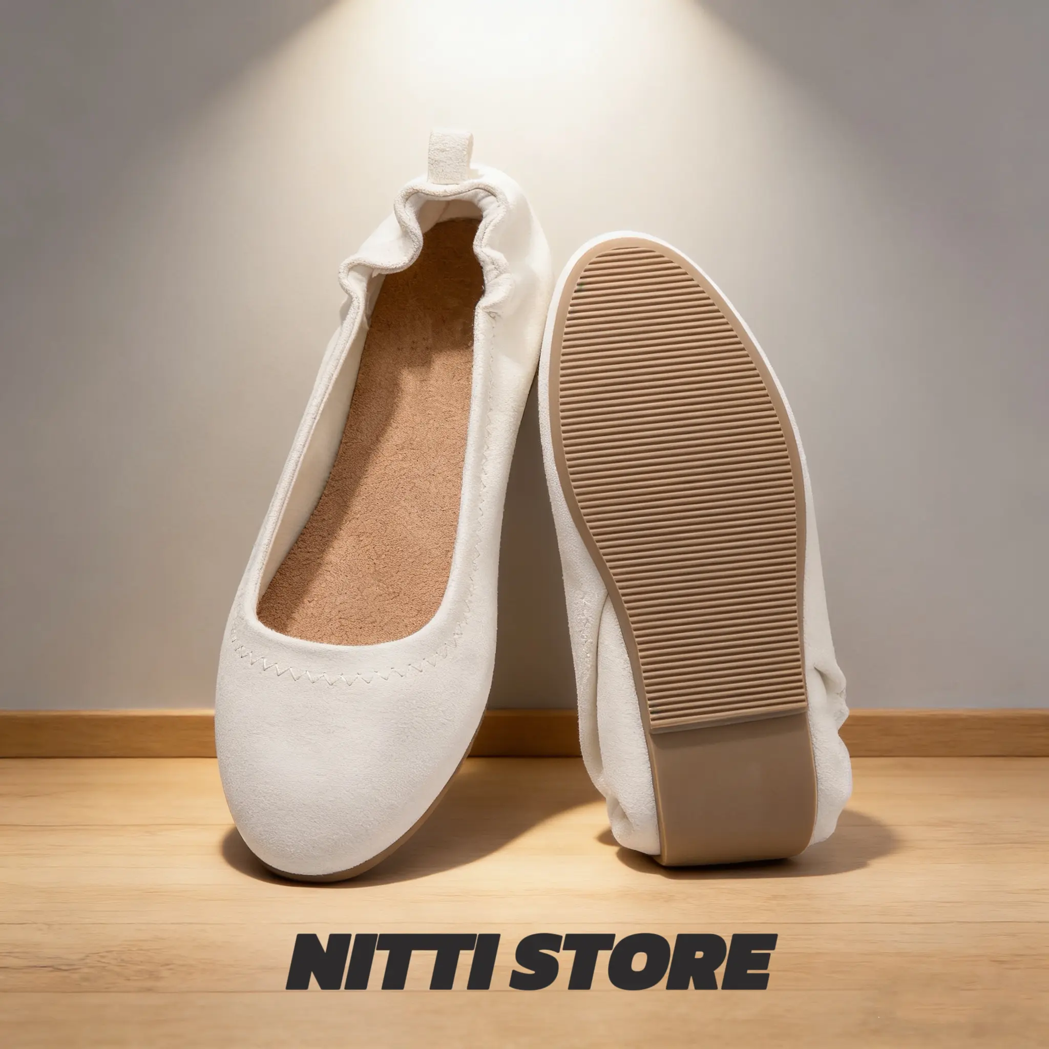 Women's Loafer Ballet Flat Shoes Comfortable Soft Inside Outdoor Versatile Elegant Design for Everyday Wear