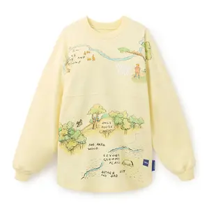 Disney Store Winnie the Pooh Hundred Acre Wood Map Spirit Jersey for Adults