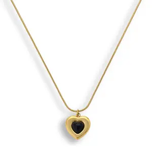 EVRY JEWELS Gold or Silver Plated Women's Hypoallergenic Wicked Necklace