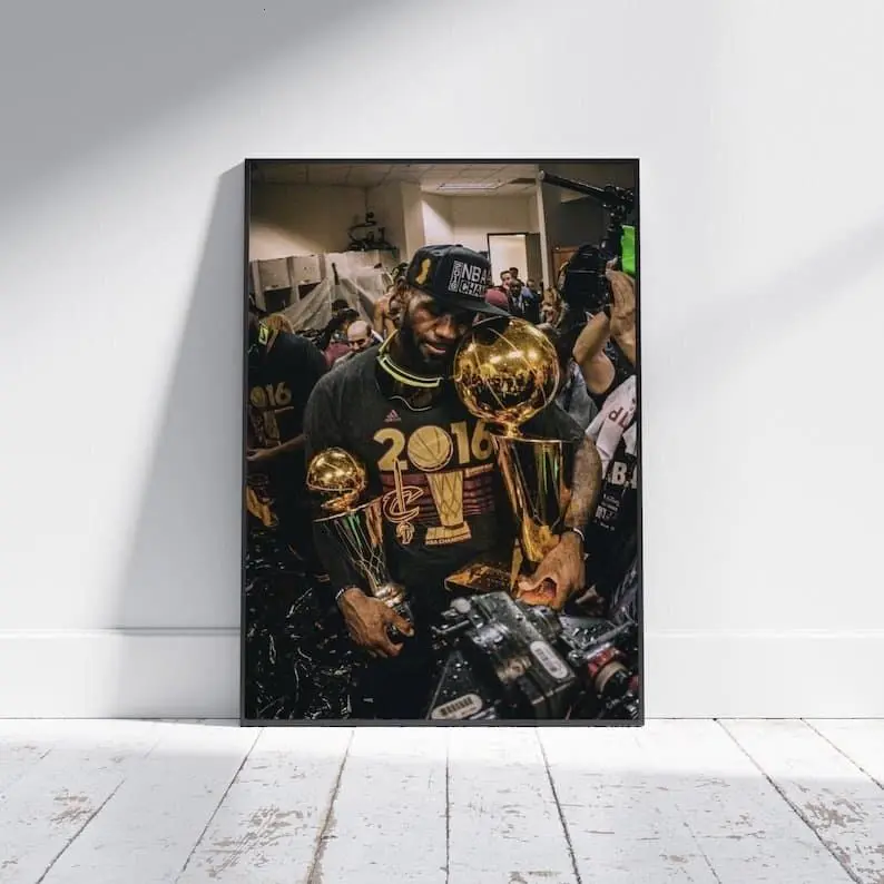 Lebron James Poster I Lebron Championship Poster I Lebron Caveliers Poster