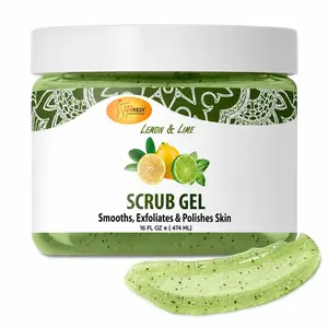 SPA REDI Exfoliating Scrub Pumice Gel - Hydrating Body Exfoliator with Hyaluronic Acid - Refresh & Revitalize