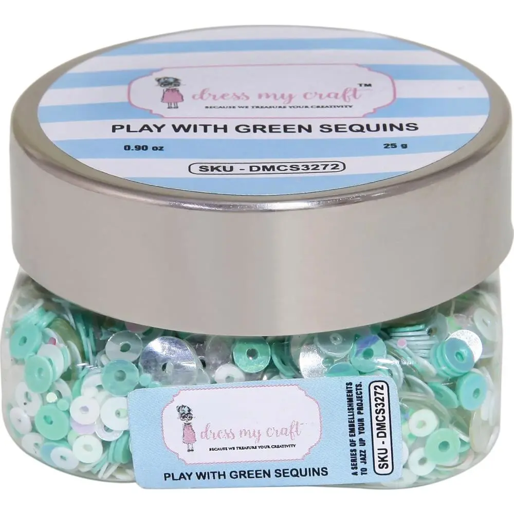 Play with Green Sequins