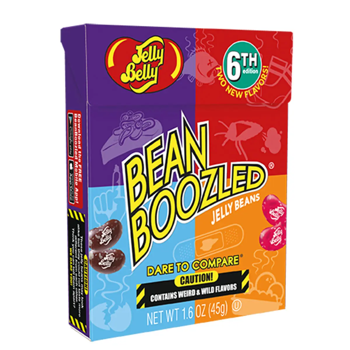 BEANBOOZLED JELLY BEANS - 1.6 OZ BOX (6TH EDITION)