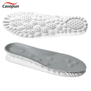 Cloud Insoles for Men and Women - 4D Technology Insole,Sports Shoes Insoles,Keeps feet balanced and upright,One size fits most, adjustable by cutting along the curling line.- U-Shaped Memory Foam Insoles (Men: US 7.5-10.5) shock  absorbing  insoles