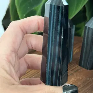 Blue Tigers Eye Tower