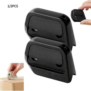 Mini Ceramic Paper Cutter, Pocket Size, Miniature Size Safety Cutter with Retractable Blade, Long-Lasting Sharpness, Ideal for Paper Cardboard Handmade (2 Pack), Magnetic fridge magnet, Cutting Supplies