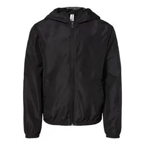 Independent Trading Co. Youth Lightweight Windbreaker Full-Zip Jacket