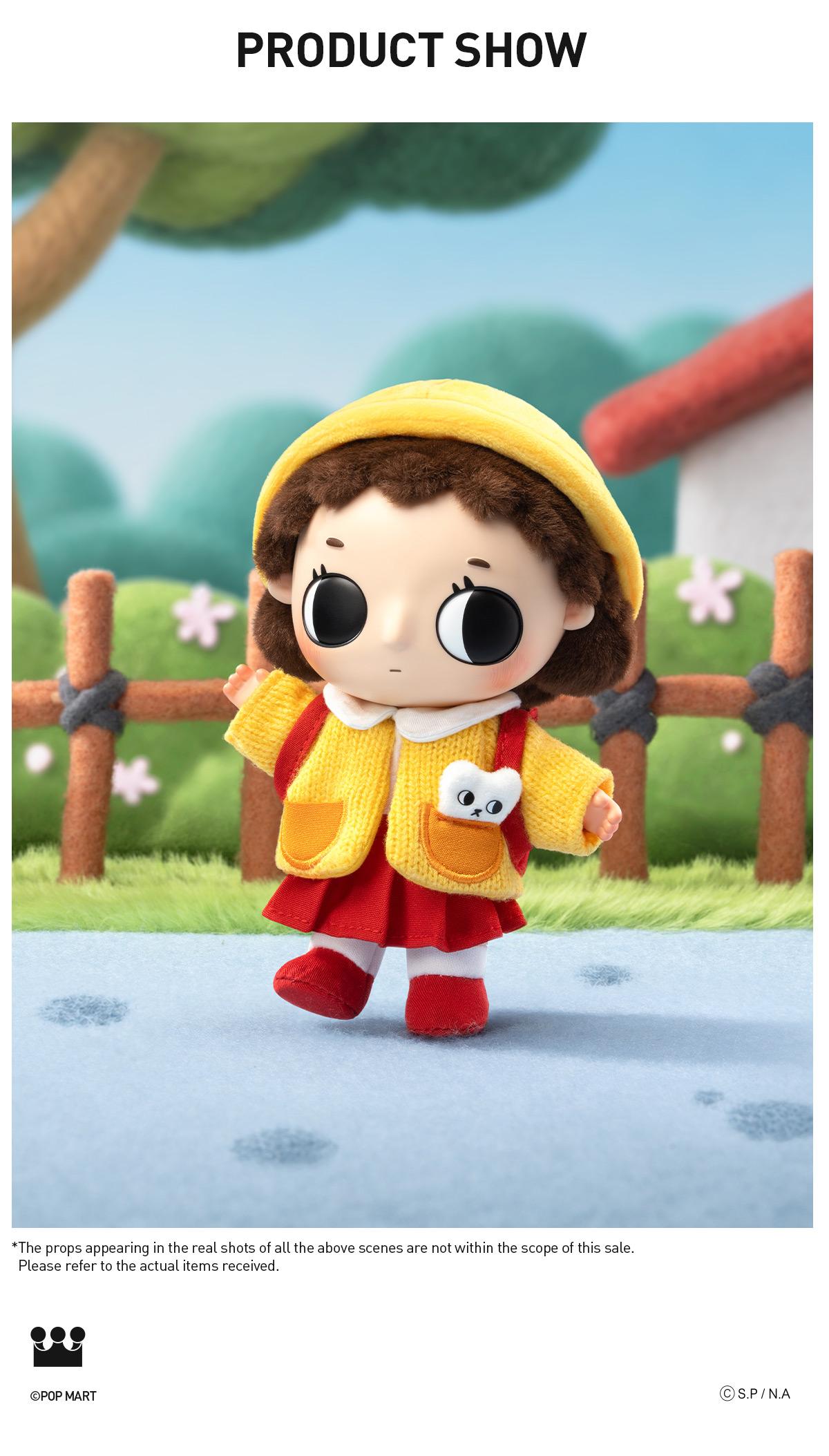 POP MART Nyota × Chibi Maruko Chan Plush Doll Pendant, Bag Charm