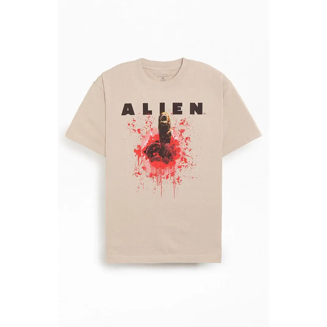 PacSun Men's Alien Monster Burst T-Shirt - Multicolor