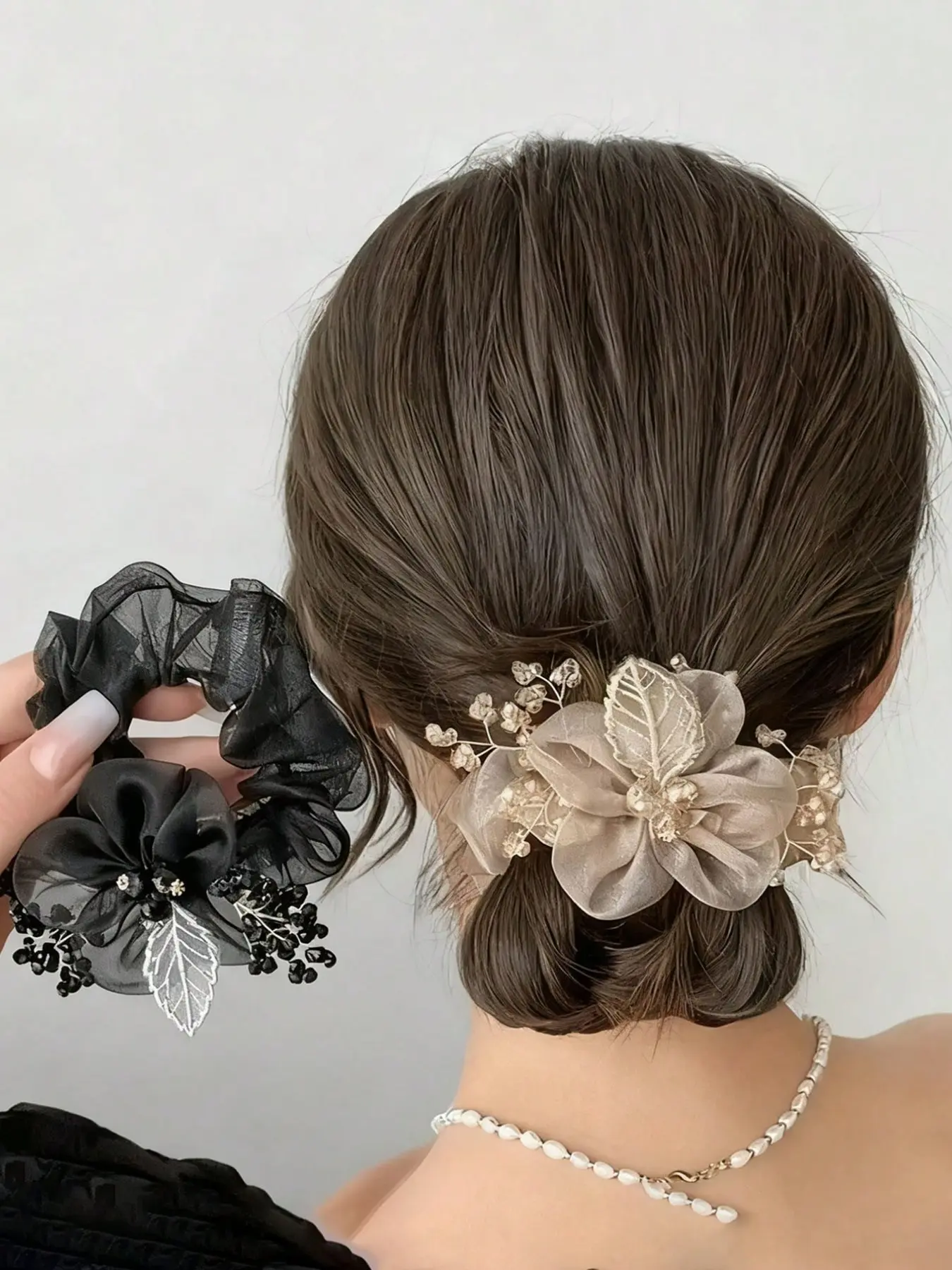 SOPHI Fashion Multi-color Flat Hair Elastics (3pcs) -27 Pack Bundle Goody Hair Hair Ties for Women | eBay main image 2