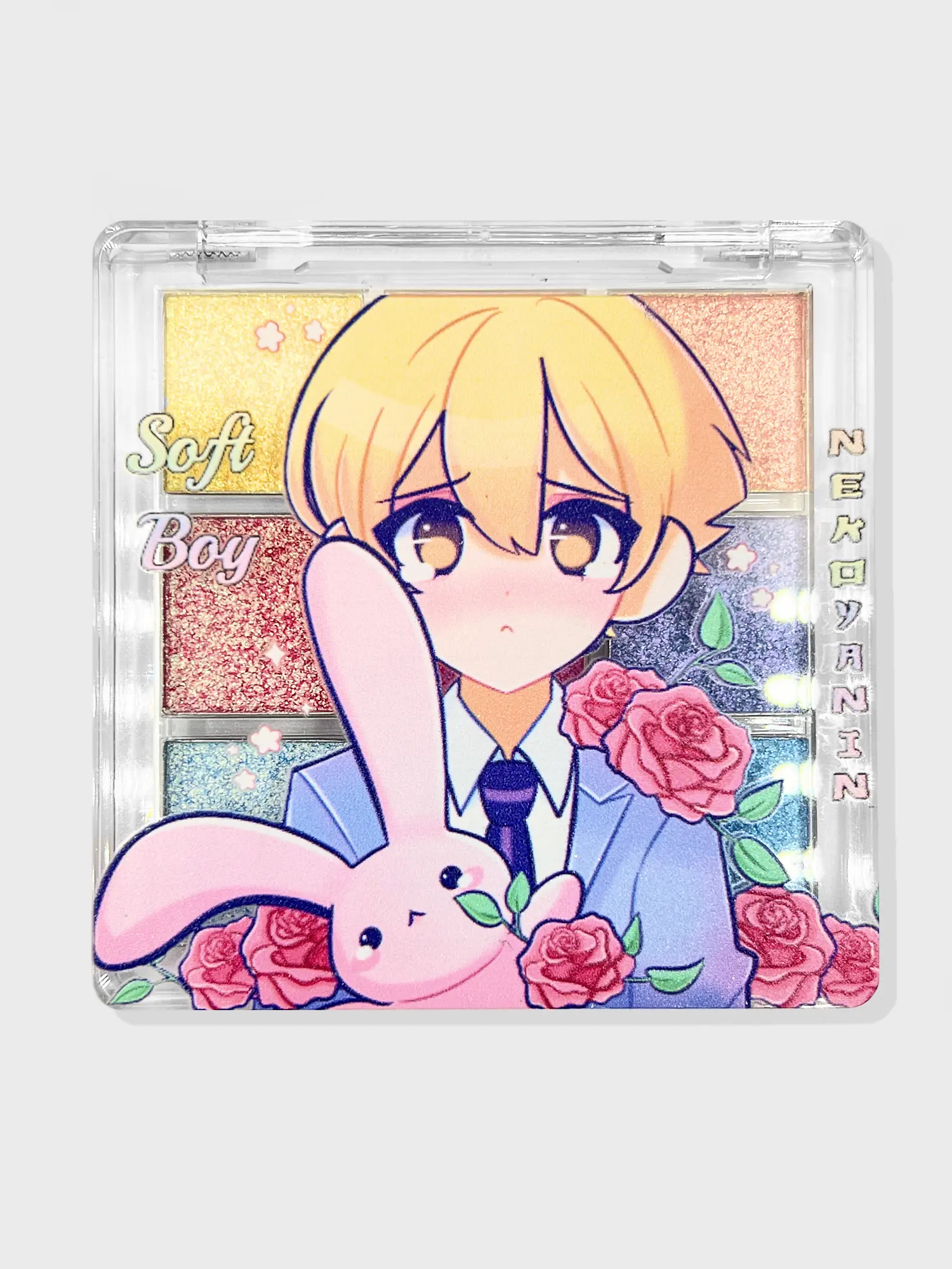 Soft Boy Palette Duo Chrome Glitter Palette Eyeshadow Makeup eye shimmer