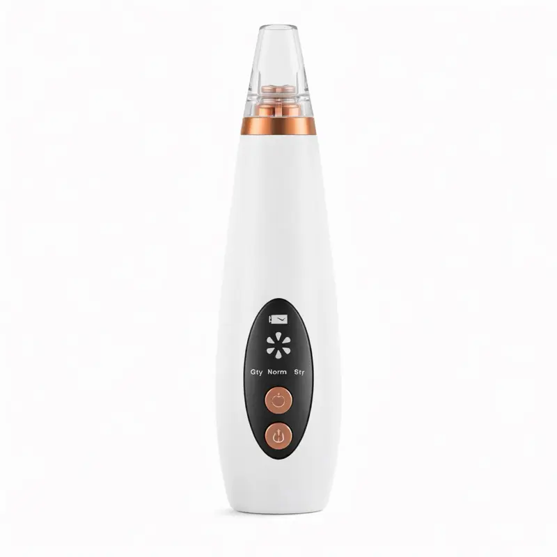 Blackhead Remover Vacuum Pore Cleaner Tool with 3 Suction Levels and 6 Heads for Effective Skin Care