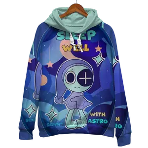 Astro Dandy's world 3D hoodie, Sleep well with Astro hoodie, Astrodandysworld, gifts for Astro fan