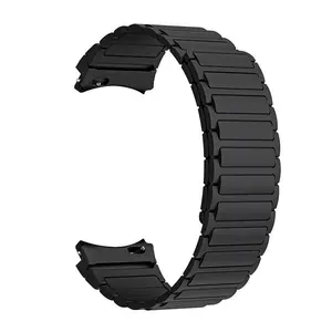 For Samsung Galaxy Smart Watch 3 4 5 6 7 Pro Magnetic Silicone Strap 44mm 40mm 45mm, Comfortable and Durable Smart Watch Straps Correa Galaxy Watch 6 Band