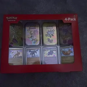 Sam's Club 151 4 Mini Tins 4 Promo Cards Bundle SV Scarlet & Violet 151 MEW Pokemon Trading Card Game