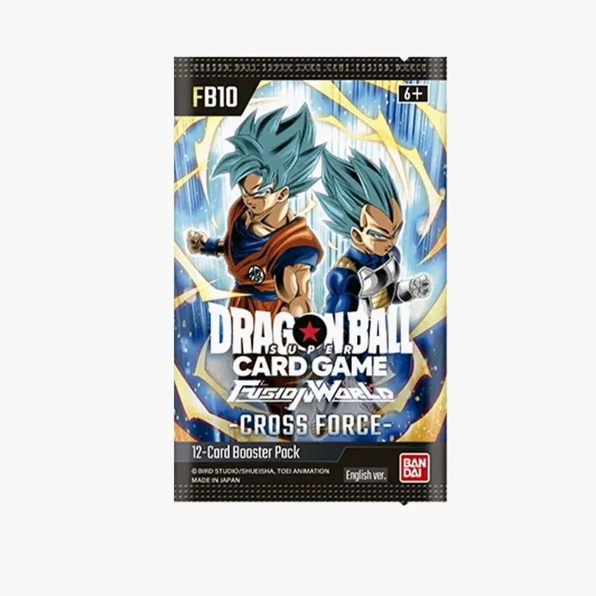 Dragonball Fusion World FB10 Cross Force Booster Box/Packs (RIPPED LIVE)
