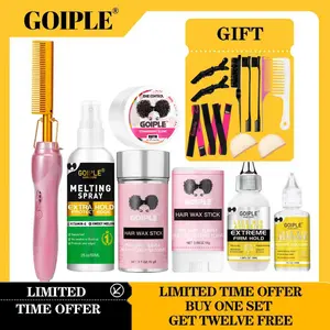 19 counts Pink Electric Hot Comb Hair Straightener Hot Comb Electric for Wigs Electrical Straightening Comb Curling Iron Smooth Adjustable Salon