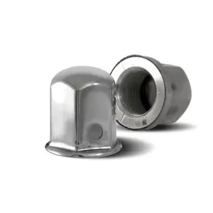 212 MAIN Pacific Dual 432000 Stainless Steel Lug Nut Cap - Fits Dualie, Sports Collectible Accessory