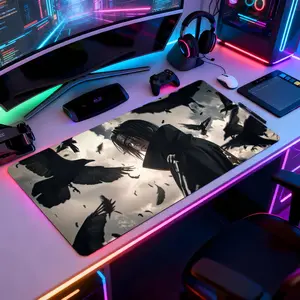 N-Naruto Mouse Pad Mousepad Large Gaming LockEdge Thickened Computer Keyboard Table Desk Mat