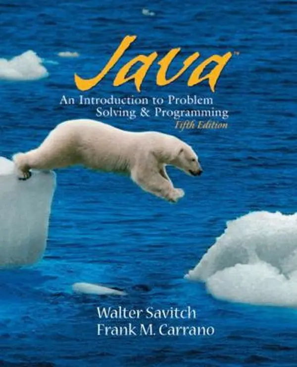 USED-Java: An Introduction to Problem Solving & Programming by Walter Savitch (Paperback)