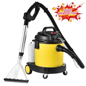 PRETEC 5.5+1 Gallon Wet & Dry Vacuum – 17 kPa Powerful Suction, 4-in-1 Multi-Purpose Cleaner with 15 ft Cord, Quiet 70 dB Operation – Ideal for Dog Hair, Garage, Home & Car