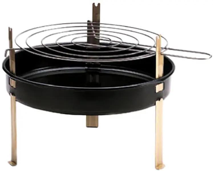 5 12 in. Round Table Top Barbecue Grill