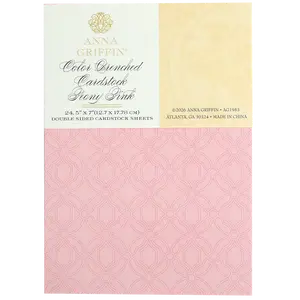 Color Drenched Cardstock Peony Pink