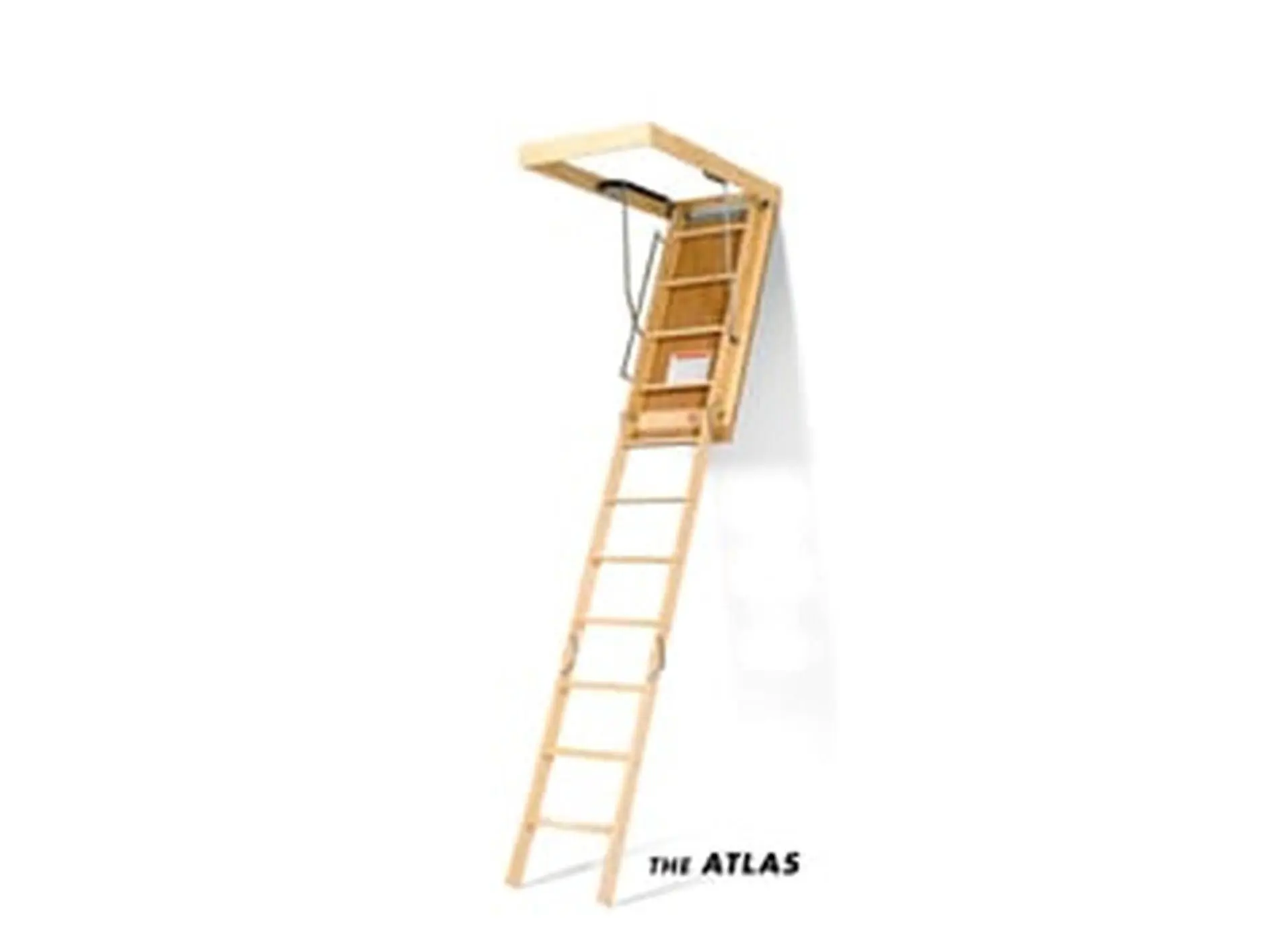 The Marwin Atlas 25.5 x 54 in. x 8 ft. 9 in. Attic Stair