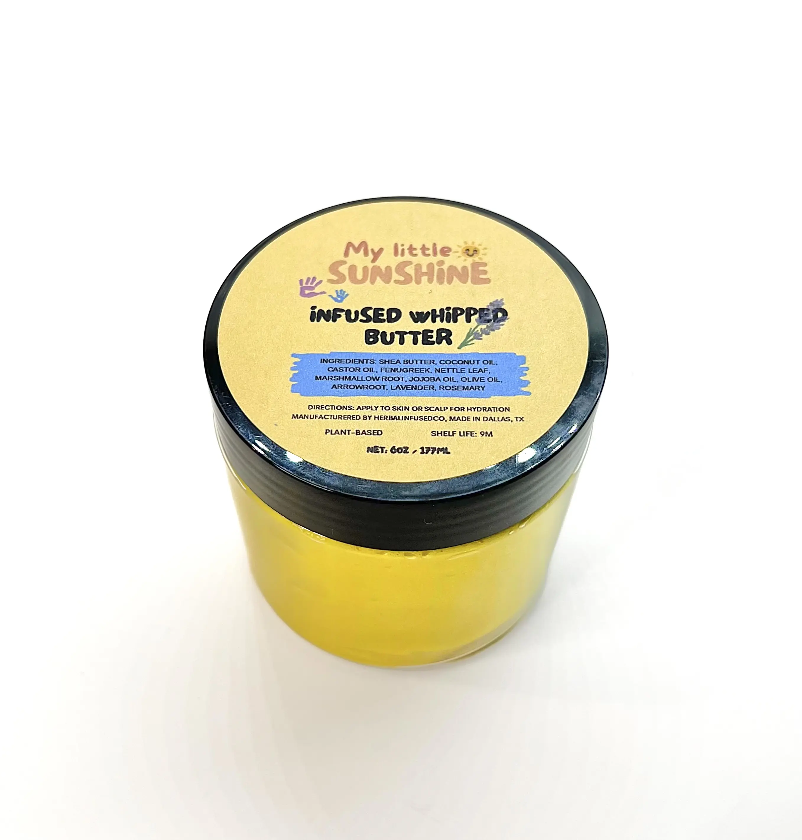 (6oz) Infused whipped butter