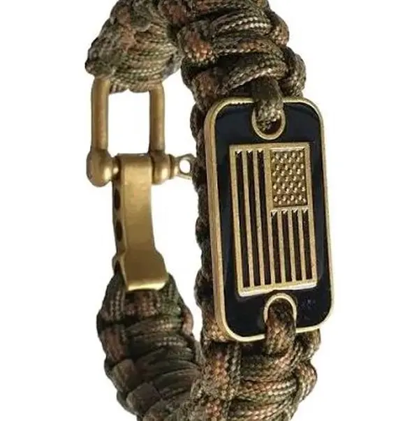 Paracord Flag Bracelet