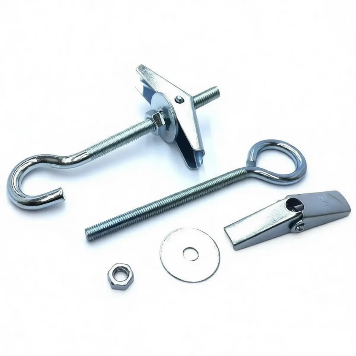 20-Piece Heavy Duty Toggle Bolts Kit with Wing Nuts, Screws, Drywall Hollow Wall Anchors - No Tools Needed, Easy Install, Versatile Use for Home Improvement, Shelves, Mirrors