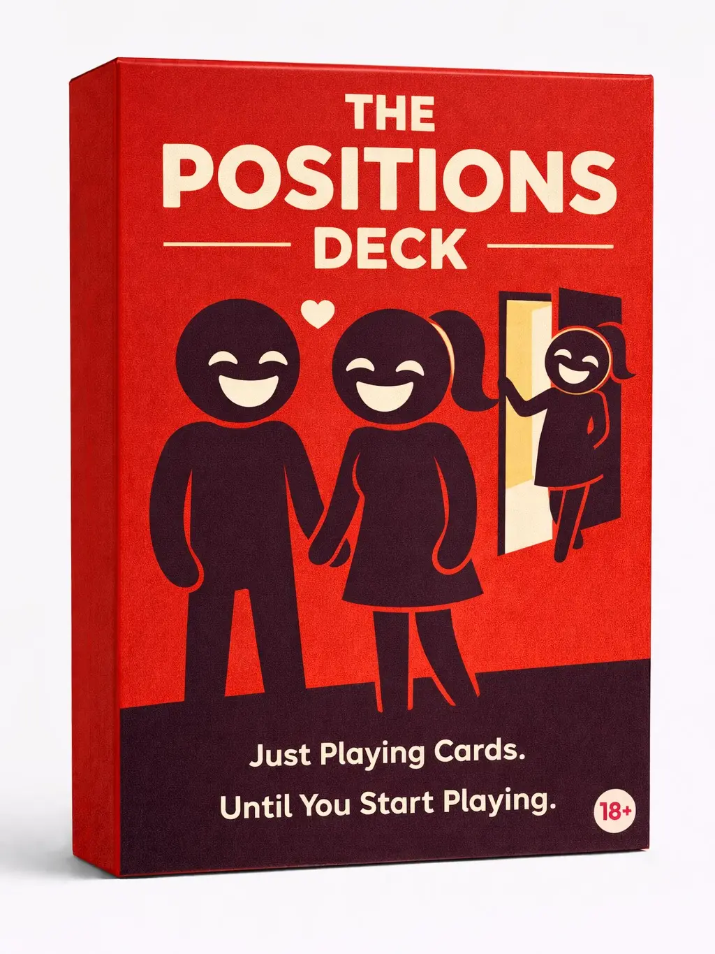 The Positions Deck - Just Playing Cards Until You Start Playing | Illustrated Playing Cards for Couples | Funny Gift for Him or Her
