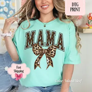 Boujee Mama Cheetah Bow Boujee Mama Cheetah Bow