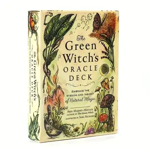 Witch Oracle Cards Embrace Natural Magic Wisdom Insight Tarot Deck, 44 Cards for Divination & Spiritual Guidance Tarot Card Decks, Tarot Card Game