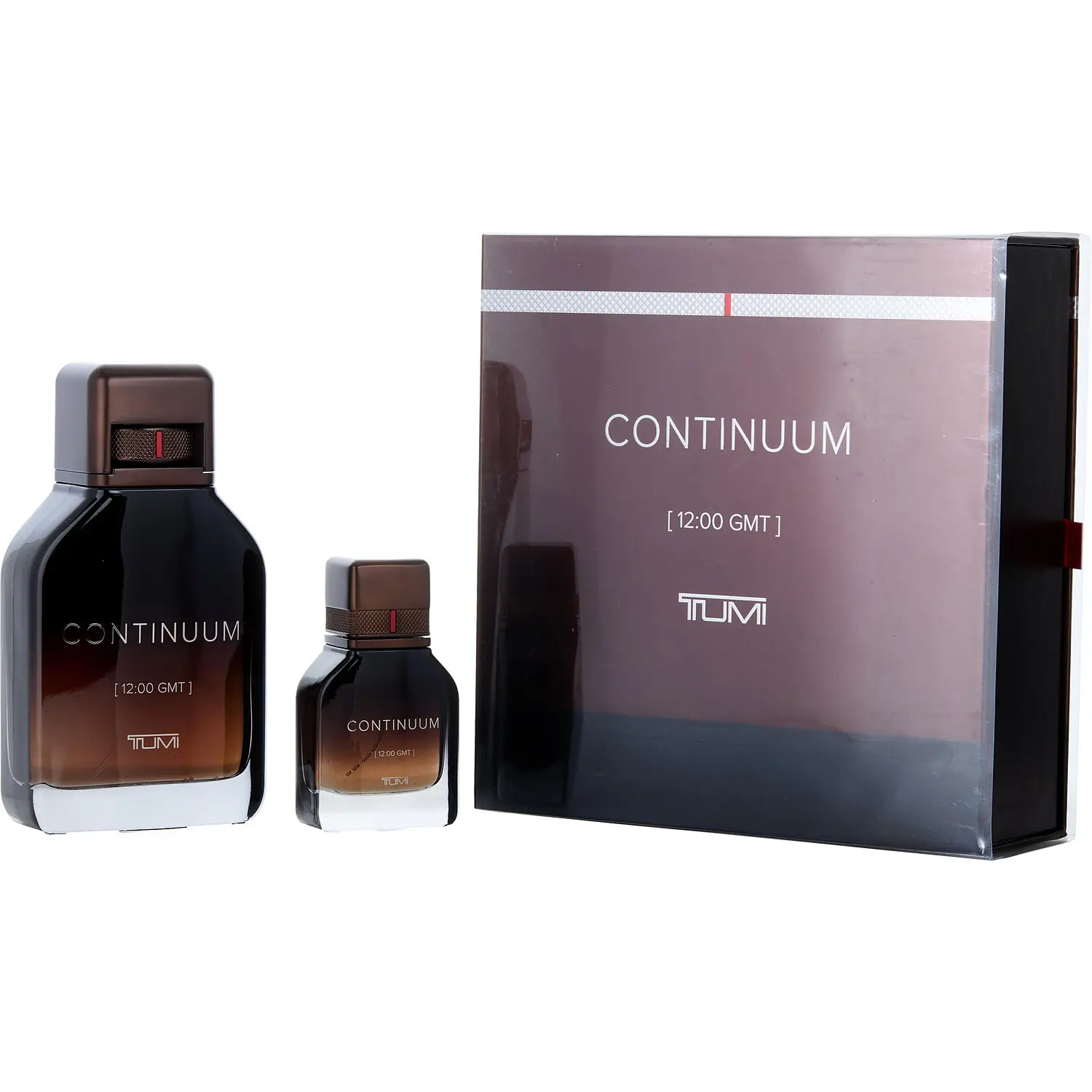 Tumi Continuum Set- Eau De Parfum Spray 6.8 Oz & Eau De Parfum Spray 1 Oz For Men