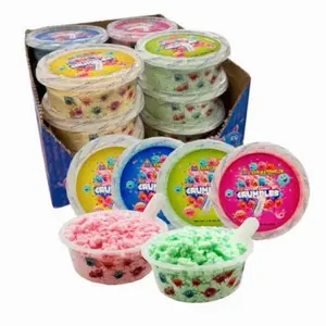 Lupy Lups Cottons Candy Crumble 12pcs - Fun and Colorful Treats for Kids and Adults