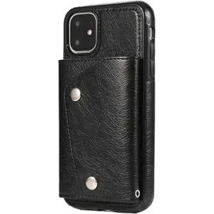 Black Vegan Leather | Wallet Case