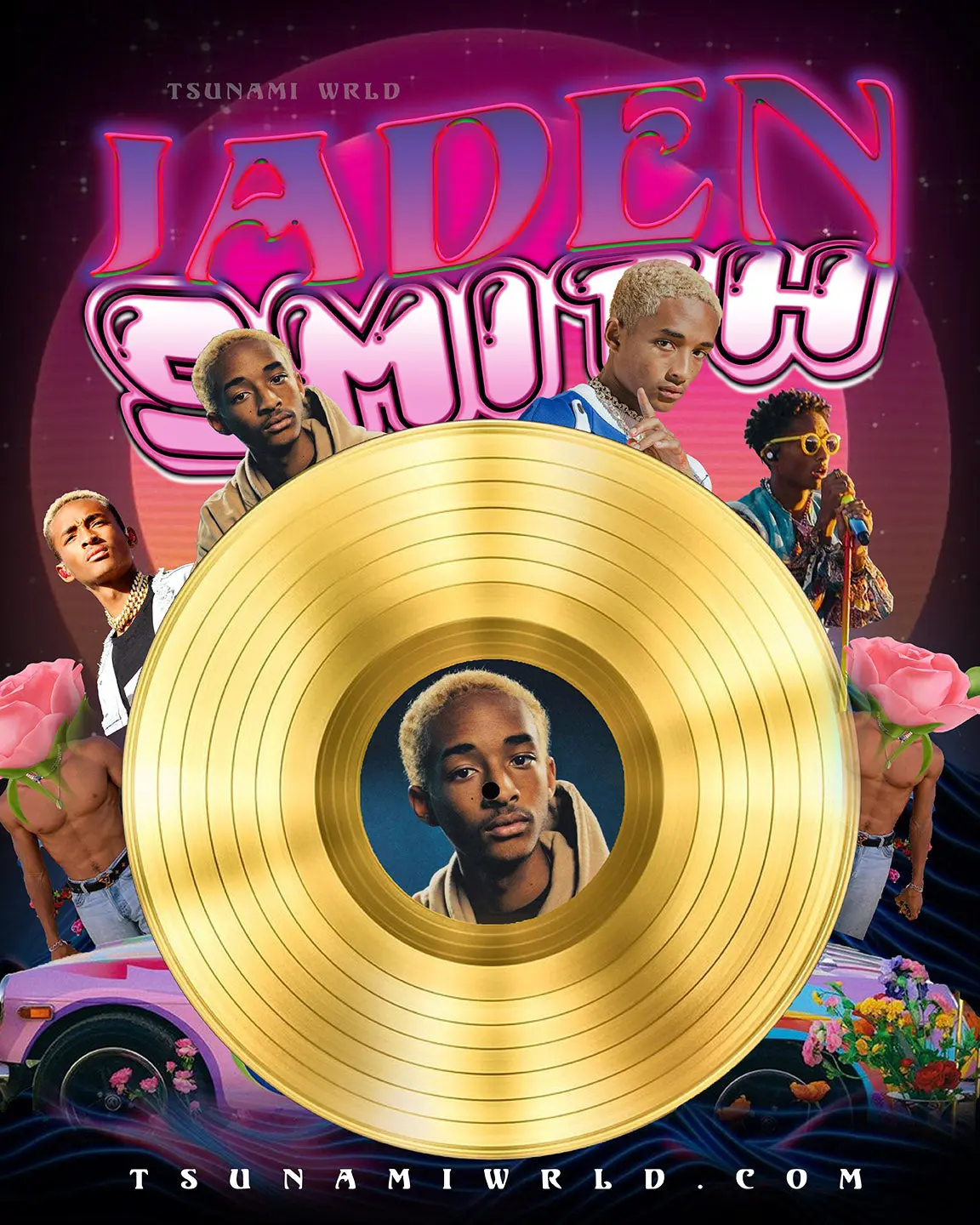 Jaden Smith Vinyl Poster