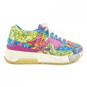 Pre-owned VERSACE Rubber Small Leather Goods Sneakers