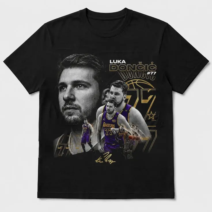 Luka Doncic Lakers Era Tribute T-Shirt