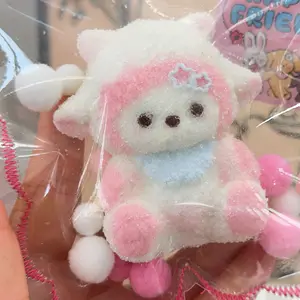 【Buy 3 get 1 free】Pink Lamb - Large taba squishy Food-Grade Silicone Slow-Rising Rebound Squishy Fidget Toys for Stress Relief - Soft Squeeze Toys with Thick Creamy Slime Texture, Handmade Non-Toxic Sensory Toys Rubber