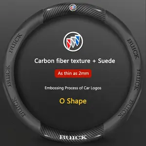 Buick Regal Excelle Verano Envision Sport Car Steering Wheel Covers, Anti-Slip Fit, Ultra-Thin Design, Durable & Comfortable Grip