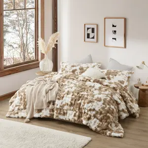 Chunky Bunny Spotty - Coma Inducer Oversized Comforter Set - Brown & White