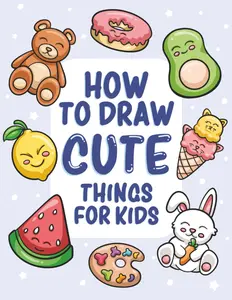 How to Draw Cute Things for Kids: 300+ Easy Step-by-Step Drawings, Paperback