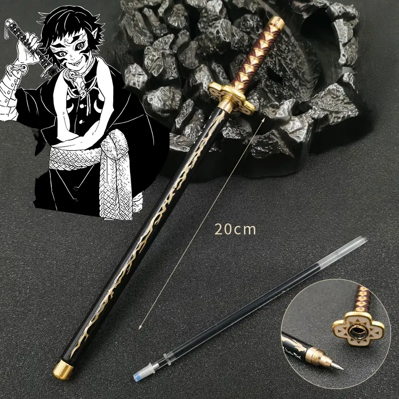 20cm Anime Peripheral Neutral Pen/my Wife/Zenyi/moth/butterfly Blade Day Wheel Knife Stationery Signature Pen 20cm Anime Peripheral Neutral Pen/my Wife/Zenyi/moth/butterfly Blade Day Wheel Knife Stationery Signature Pen