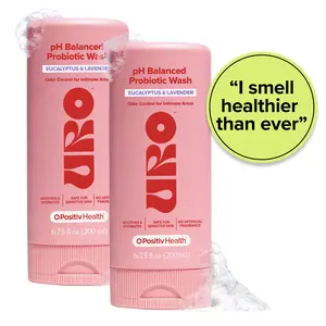URO - pH Balanced Probiotic Wash - 2 Bottle